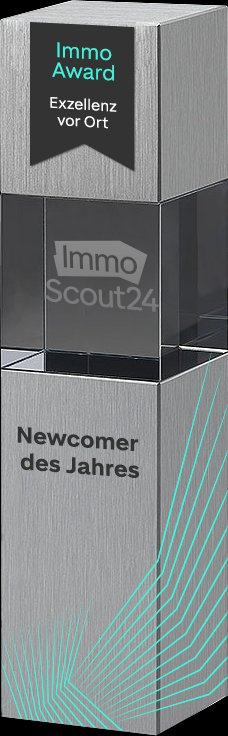 ImmoScout24 Newcomer des Jahres Award 2025 - Panthera Immobilien Frankfurt