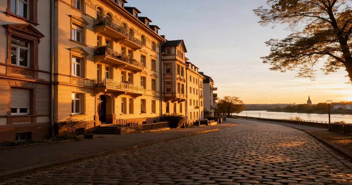 Frankfurter Skyline am Main – Mietspiegel Frankfurt 2026 mit Mietpreisen nach Stadtteil